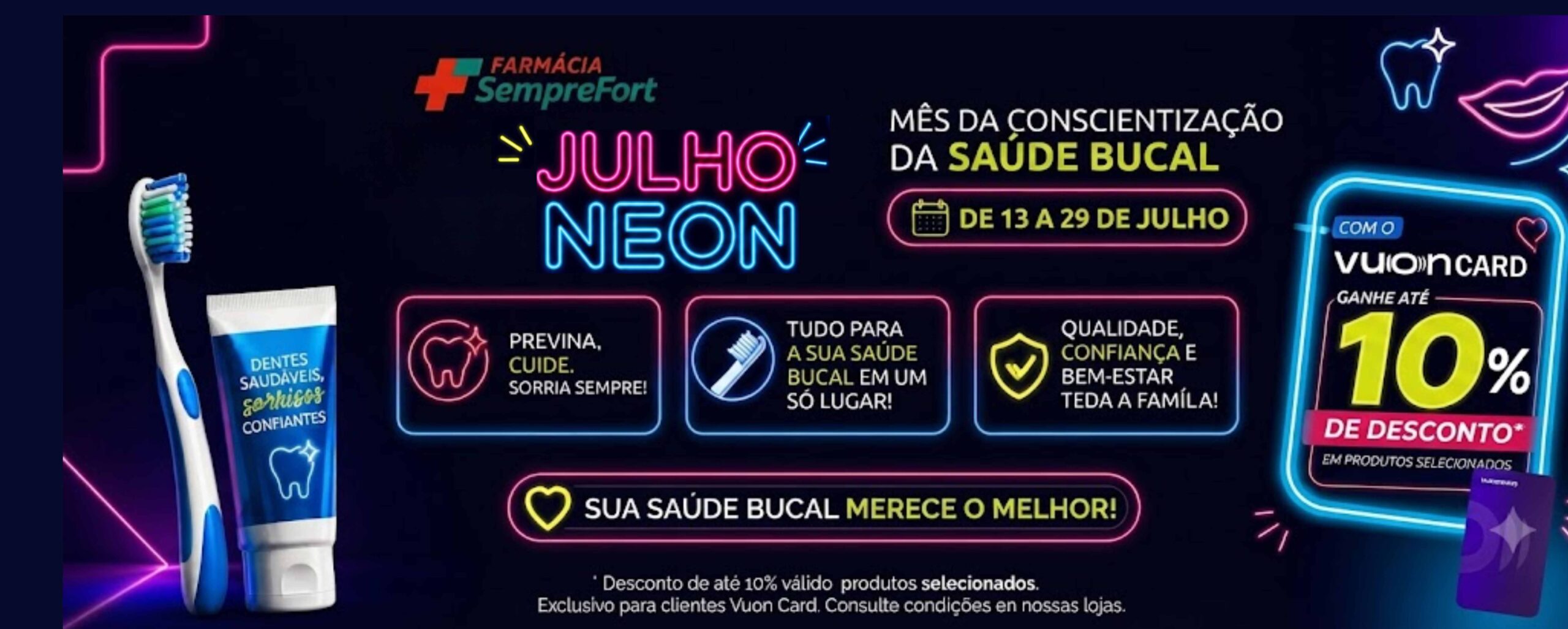 Mês da Conscientização da Saúde Bucal