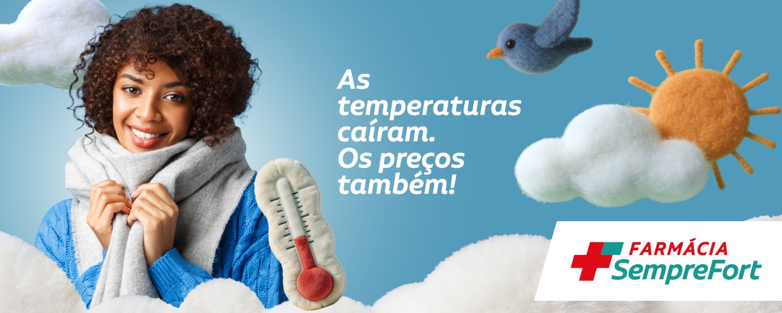 As temperaturas caíram. Os preços também!