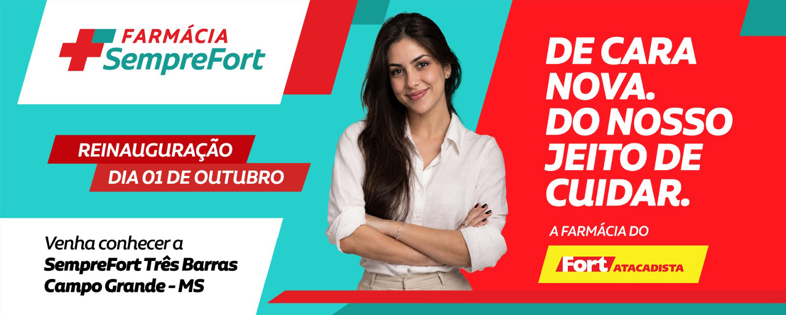 SempreFort Três Barras de cara nova